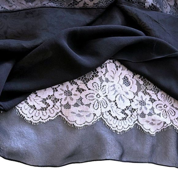 DOLCE & GABBANA Crystal Lace After Five Designer Dress 44 - Picture 8 of 13